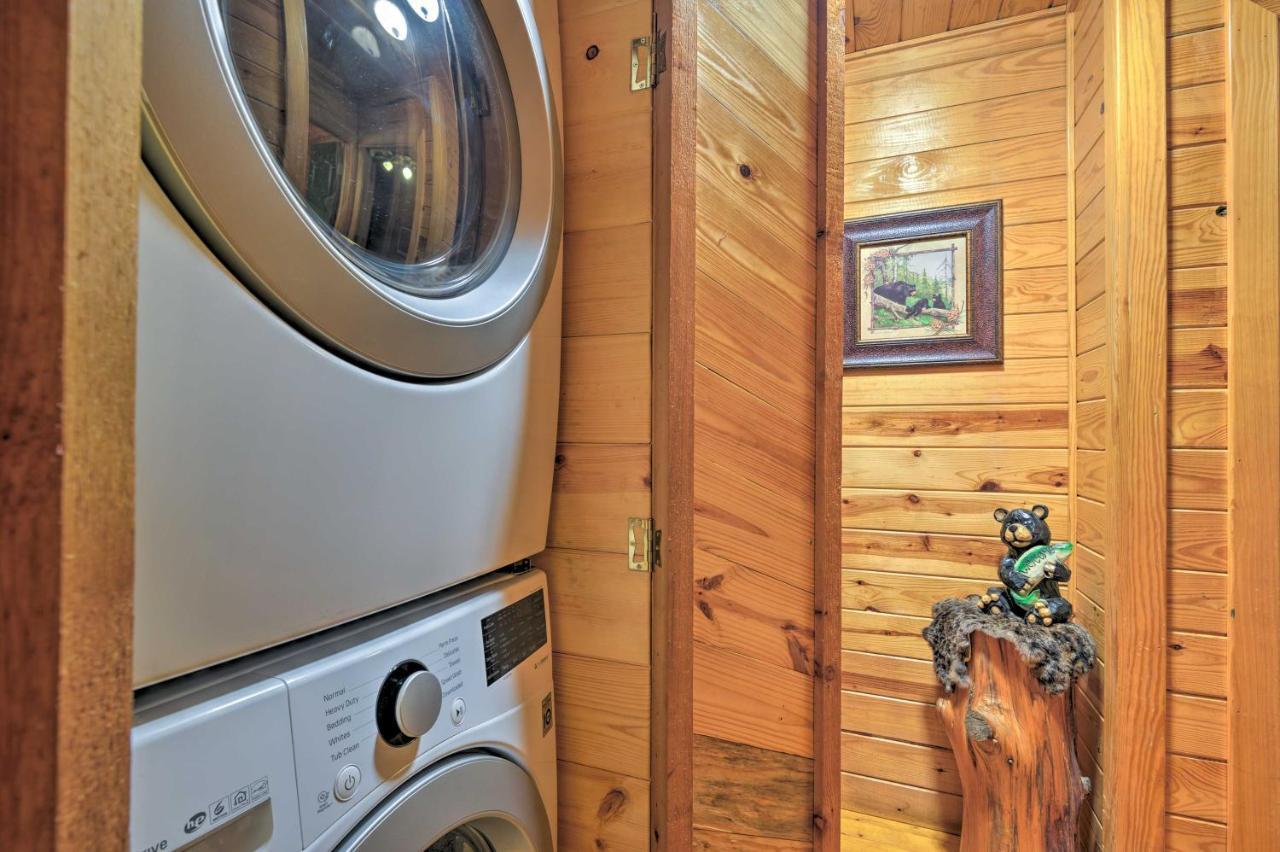 Villa Hochatown Hideaway With Hot Tub, Grill And Fire Pit! Stephens Gap Exterior foto